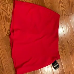 Red Skort that doesn’t Wrinkle
